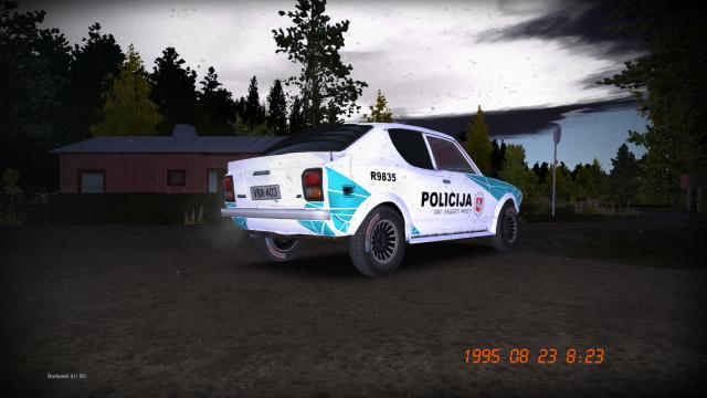 Полицейская окраска Сатсумы / Lithuanian Police Paintjob для My summer car