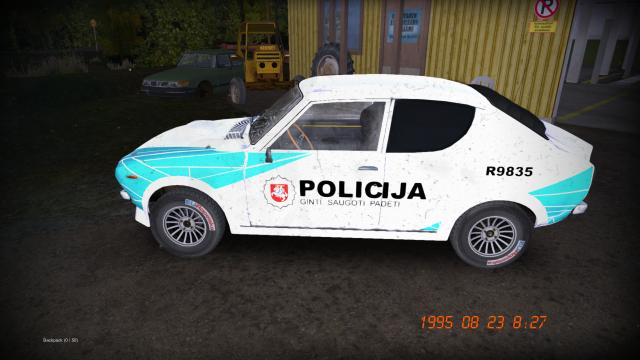 Lithuanian Police Paintjob for My summer car