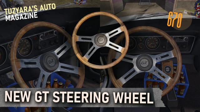 New GT Steering Wheel