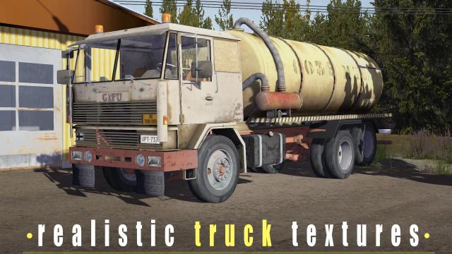 Realistic truck textures