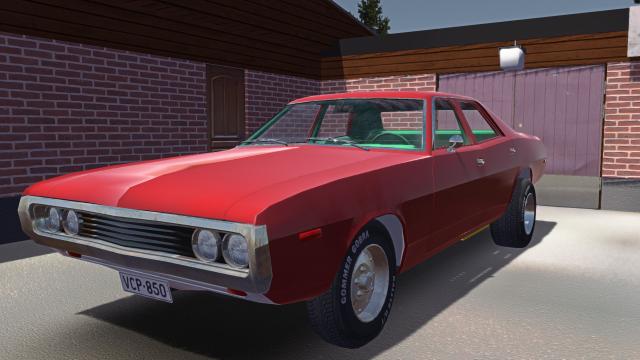 Red Ferndale Paintjob for My summer car