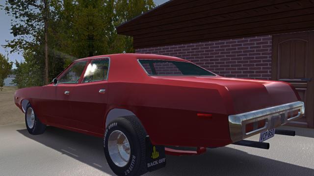 Red Ferndale Paintjob for My summer car