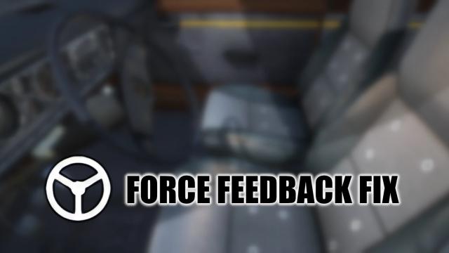 Force Feedback Fix