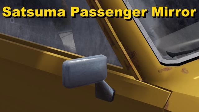 Satsuma Passenger Mirror