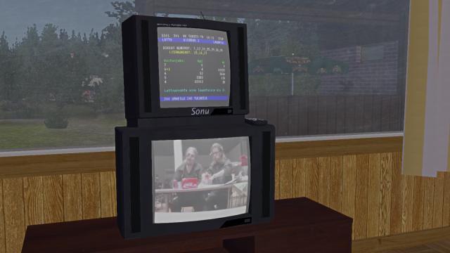 Portable TV for My summer car