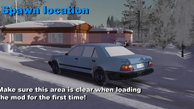 1987 Machtwagen 300D for My Winter Car