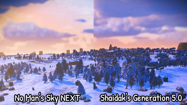 Улучшенная генерация мира / Shaidak's Generation для No Man's Sky