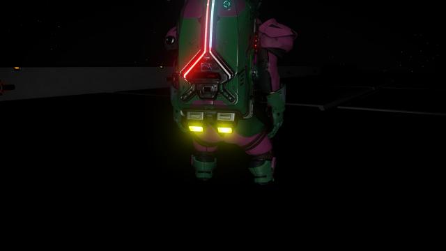 G Jetpack Glow Colors for No Man's Sky