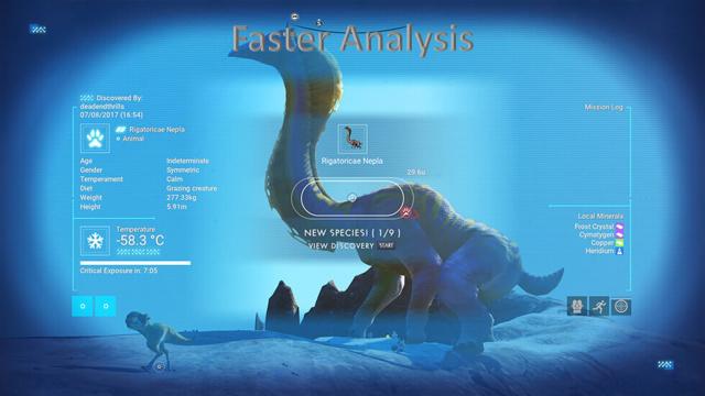 Faster Analysis (Updated 2.32 Living Ships) for No Man's Sky