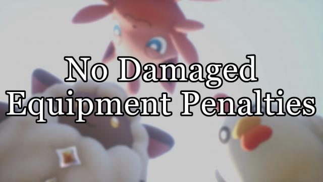No Damaged Equipment Penalties для Palworld
