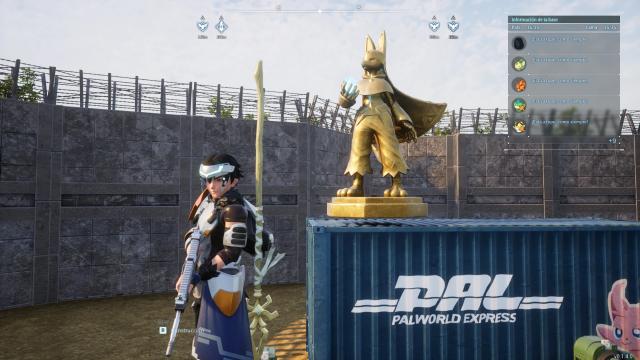 Golden Statue of Power для Palworld