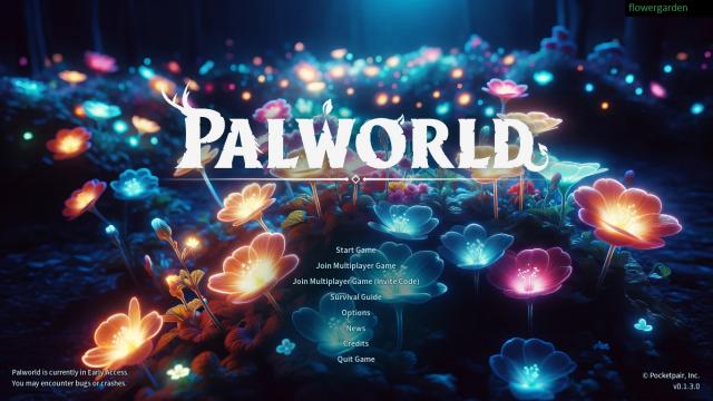 Main Menu Replacer for Palworld