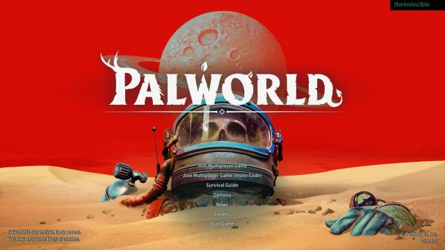 Main Menu Replacer for Palworld