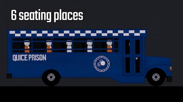 Тюремный автобус / Prison Bus. New Unique Vehicle для People Playground