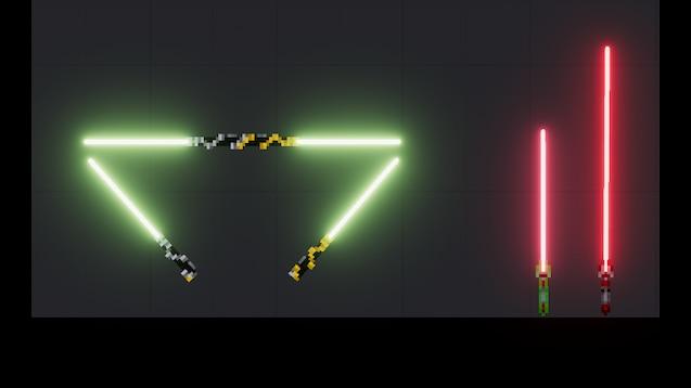 MK's Lightsaber Pack for People Playground
