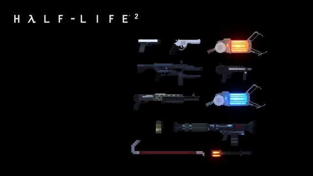 Half Life 2 Weapns Redux для People Playground