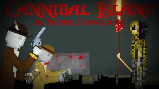 Cannibal island props mod для People Playground