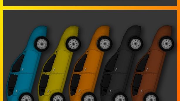 Разноцветные машины / Colored Cars Mod для People Playground