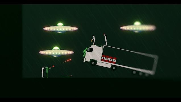 Управляемое НЛО / Controllable UFO для People Playground