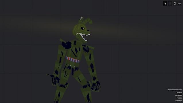 Fnaf 3 - Springtrap ( William Afton ) for People Playground