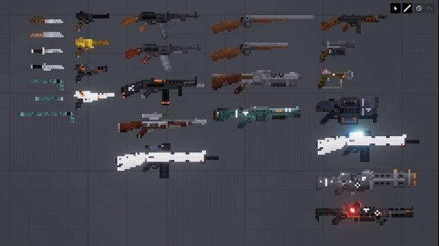 Wolfenstein: The New Order & The Old Blood Weapons Pack for People Playground