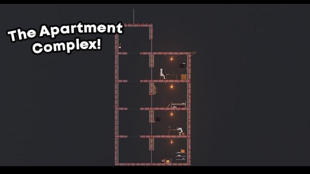 [Destructible] Apartment Complex for People Playground