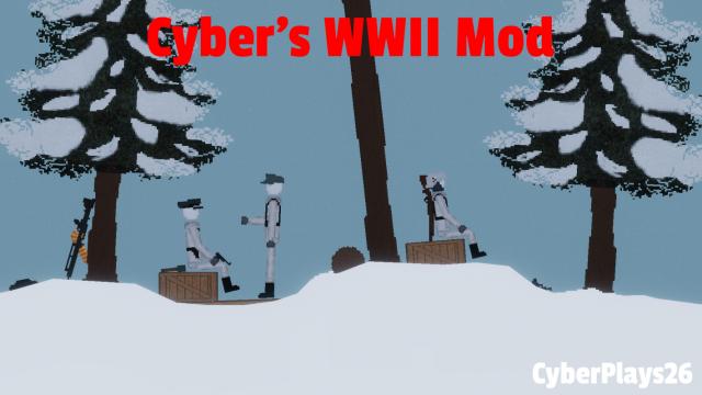 Cyber's WWII Mod для People Playground