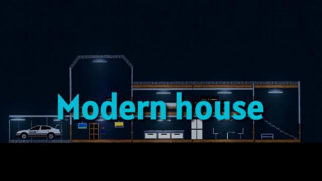 Modern house [Destructuble] для People Playground