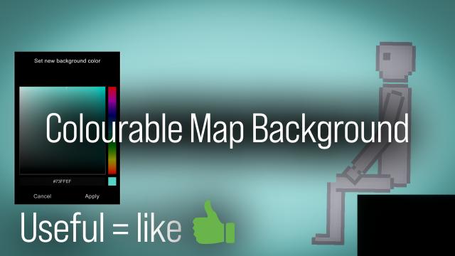 Colourable Map Background для People Playground