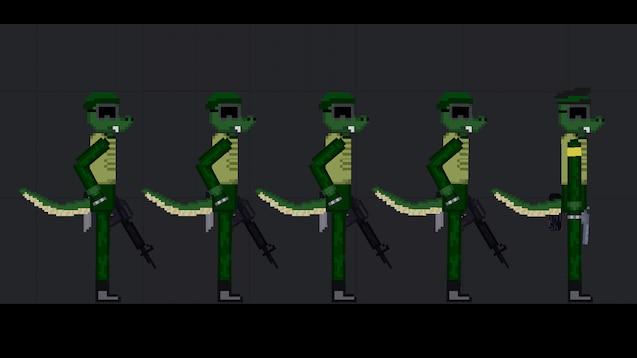 The Reptile Military for People Playground