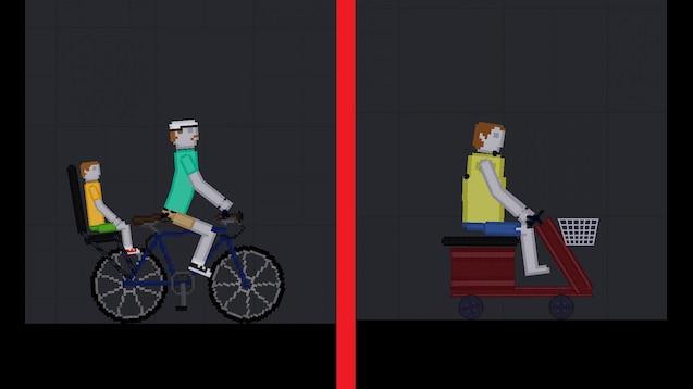 Happy Wheels mod for People Playground