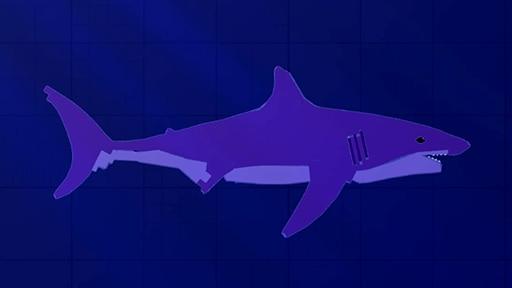 Смертоносная белая акула / PB - Pixel Beast - Great White Shark для People Playground