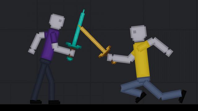 True Minecraft Swords для People Playground