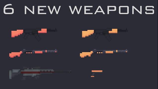 Powerful and Weak Weapons for People Playground