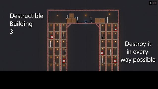 3  Destructible Building 3 for People Playground