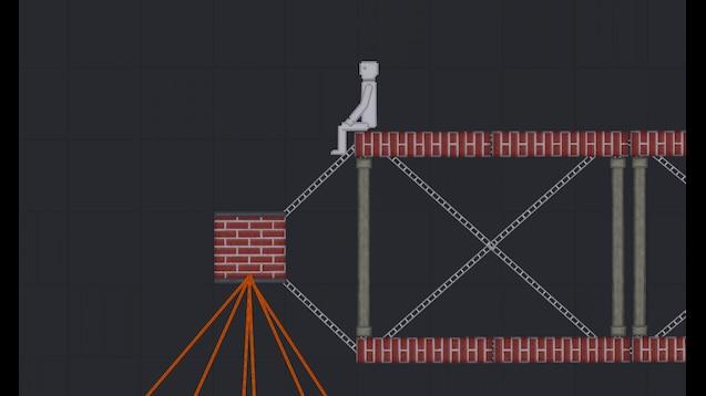 Longest Destructible Bridge 120+ For Block map! for People Playground