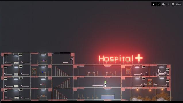 Госпиталь / The Hospital (Full Destructible) для People Playground