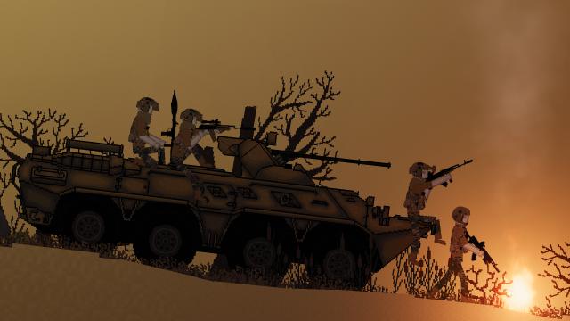 BTR-82 для People Playground