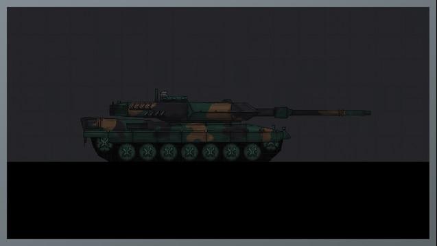 Leopard 2A5 (German Tank) для People Playground