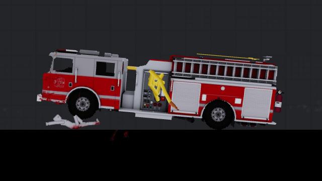 Firetruck Mod for People Playground