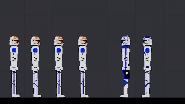 [People Playground] Clone Troopers for People Playground