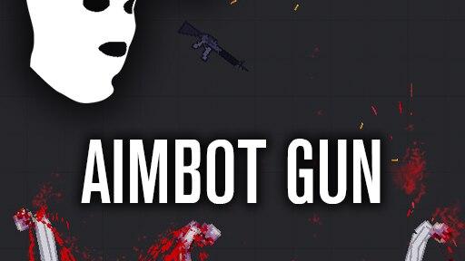 Aimbot Gun для People Playground