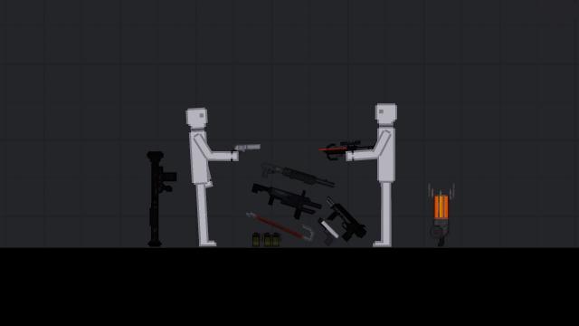 Оружие из Half-Life 2 / Half Life 2 Weapons для People Playground