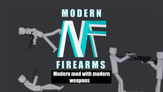 Modern Firearms 2 Mod для People Playground