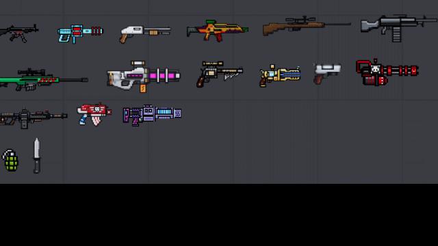 Pixel Gun 2D для People Playground