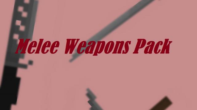 Пак оружия ближнего боя / Melee Weapons Pack MWP для People Playground