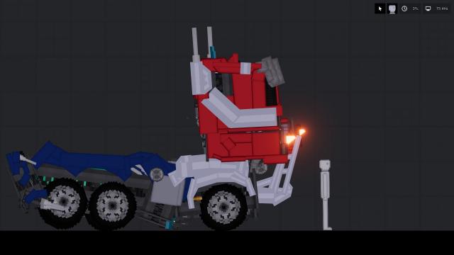 TRANSFORMABLE Optimus Prime for People Playground