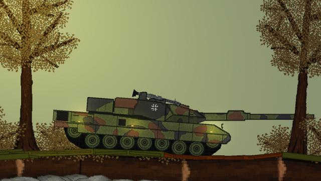 Leopard 2A5 MOD для People Playground