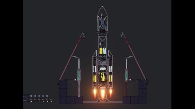 Rocket Saturn-1s для People Playground