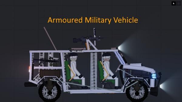 Военный внедорожник / BRP Armoured Military Vehicle